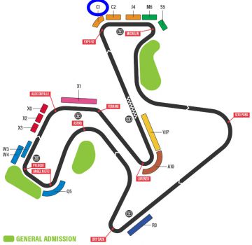 C1 Grandstand tickets Moto GP Jerez
