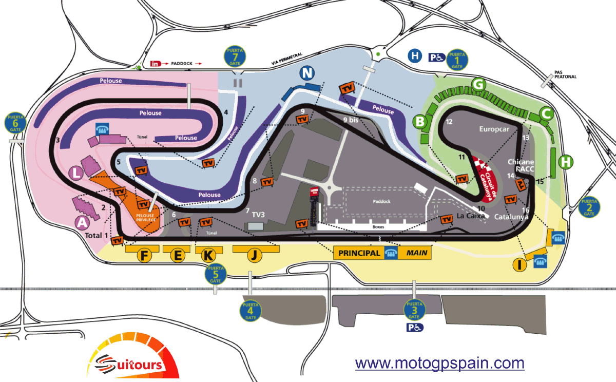 Packages MotoGP Barcelona 2024 official agency